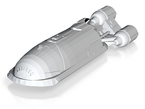 CSS-1 Corellian Star Shuttle 5" long in Tan Fine Detail Plastic