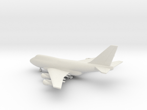 Boeing 747SP in White Natural Versatile Plastic: 1:700
