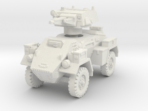 Fox Armoured Car 1/76 in White Natural Versatile Plastic