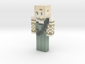 REGAL GAL | Minecraft toy in Glossy Full Color Sandstone