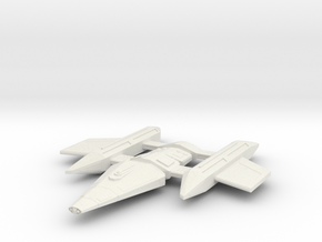 Tamarian Deep Space Cruiser 2" in White Natural Versatile Plastic