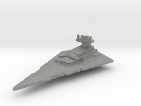 Star Destroyer  in Gray PA12