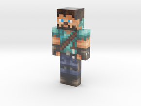 __aaron__ | Minecraft toy in Glossy Full Color Sandstone