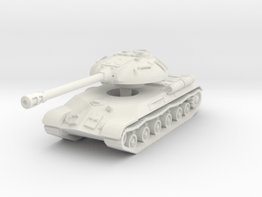 IS-3 Tank 1/56 in White Natural Versatile Plastic
