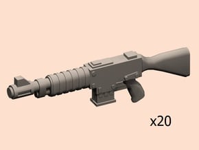 28mm M3 autoguns x20 in Tan Fine Detail Plastic
