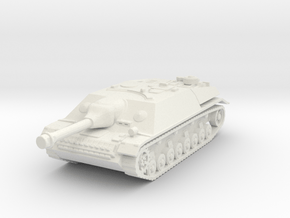 Jagdpanzer IV 1/100 in White Natural Versatile Plastic