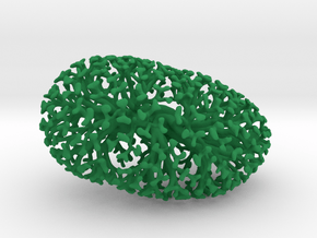 Small Kidney Ureteric Tree (Small) in Green Processed Versatile Plastic
