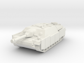 Jagdpanzer IV (schurzen) 1/76 in White Natural Versatile Plastic