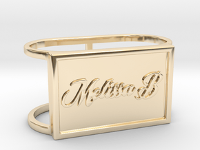 Melissa B TwinRing in 14K Yellow Gold