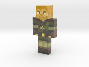 JackHunter4 18 | Minecraft toy in Glossy Full Color Sandstone