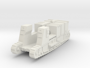 Gun Carrier Mk-1 (cargo) 1/76 in White Natural Versatile Plastic