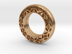 Ladies ring FOR HER Queen edition in Polished Bronze