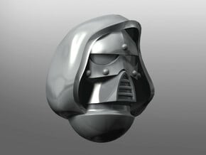 Chronos pattern Helmet (with hood) in Tan Fine Detail Plastic