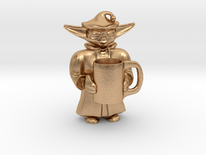 Goblin Child Santa  in Natural Bronze