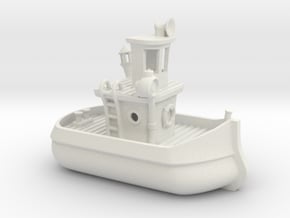 Upgraded Benchy in White Natural Versatile Plastic