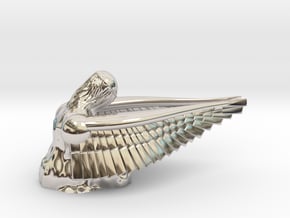 Cherubim Angel in Rhodium Plated Brass