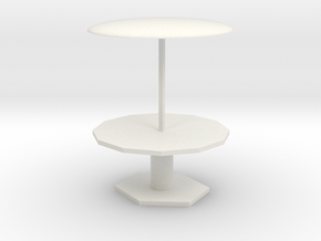 little table in White Natural Versatile Plastic: Small