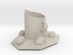 Rocket cup in Natural Sandstone