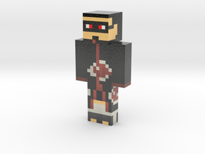 SUPER_Sam | Minecraft toy in Glossy Full Color Sandstone