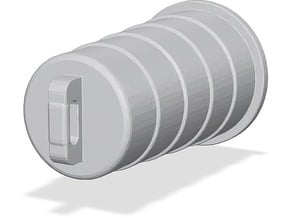 Construction Barrel in Tan Fine Detail Plastic