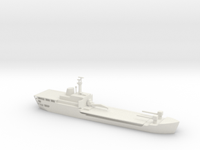 1/1250 Scale Landing Ship HMS Sir Galahad in White Natural Versatile Plastic