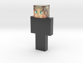 Leaskicker | Minecraft toy in Glossy Full Color Sandstone