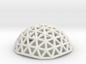 small geodesic dome in White Premium Versatile Plastic