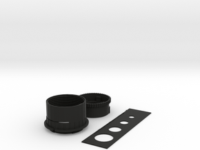 DIY M43 Lens in Black Natural Versatile Plastic