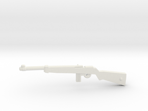M1 Carbine in White Natural Versatile Plastic