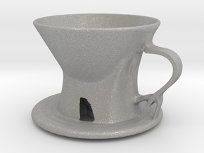 Generative Designed Coffee Dripper_S01 in Aluminum