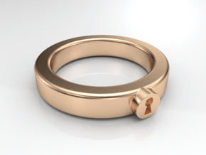 Keeper Ring in Natural Bronze: 10 / 61.5