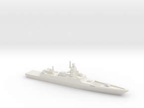 Admiral Gorshkov-class frigate, 1/1800 in White Natural Versatile Plastic