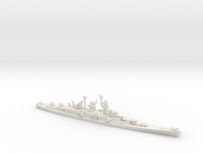 USS Alaska (CBG-1) Guided Missile Cruiser in White Natural Versatile Plastic: 1:1800