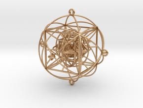 Unity Sphere (yin) in Natural Bronze