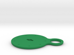Hearing Aid Battery Case Part 4/5 in Green Processed Versatile Plastic