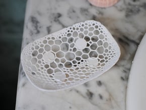 Soap Holder in White Natural Versatile Plastic