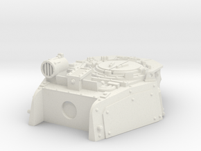 Turret for imperial tank in White Natural Versatile Plastic