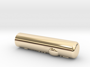 handle pusher in 14K Yellow Gold