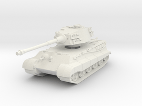 Tiger II H (skirts) 1/100 in White Natural Versatile Plastic