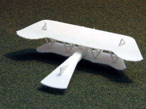 Albatros Doppeltaube (various scales) in White Natural Versatile Plastic: 1:144