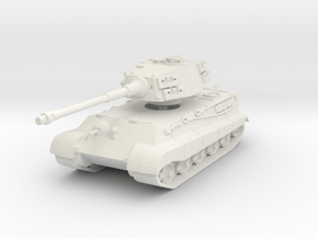 Tiger II H (skirts) 1/120 in White Natural Versatile Plastic