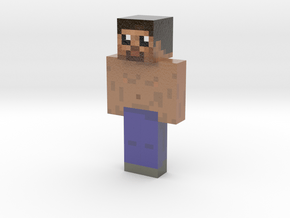 2019_06_17_anime-steve-13090268 | Minecraft toy in Glossy Full Color Sandstone