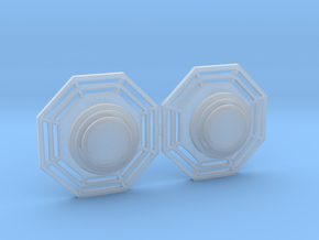 Artoo De Ago's 1:2.3 octagon ports, shallow ESB in Tan Fine Detail Plastic