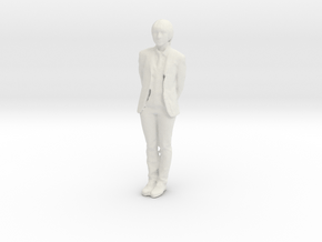 Printle F John Lennon Beatle - 1/35 - wob in White Natural Versatile Plastic