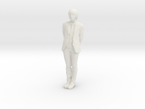 Printle F George Harrison Beatle - 1/35 - wob in White Natural Versatile Plastic