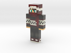 StripePlayer | Minecraft toy in Glossy Full Color Sandstone
