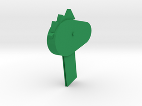 Little dragon bookmark in Green Processed Versatile Plastic