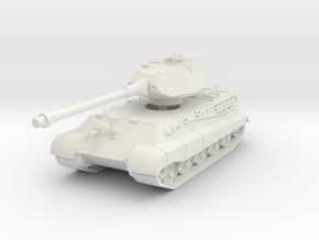 Tiger II P (Skirts) 1/87 in White Natural Versatile Plastic