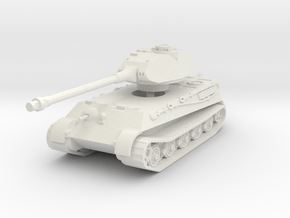 Tiger II P (no Skirts) 1/100 in White Natural Versatile Plastic