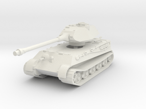 Tiger II P (no Skirts) 1//87 in White Natural Versatile Plastic